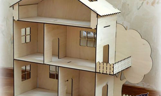Кукольный дом своими руками из фанеры (77 фото)